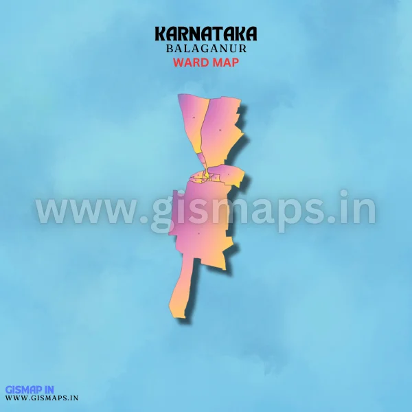 Balaganur Ward Map (Karnataka)